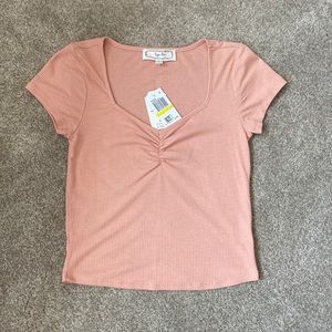 Hippie Rose Peach T-Shirt Size Medium